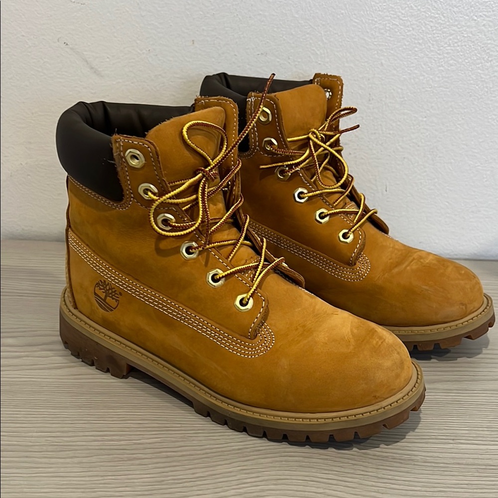 Timberland Tan Leather Boots